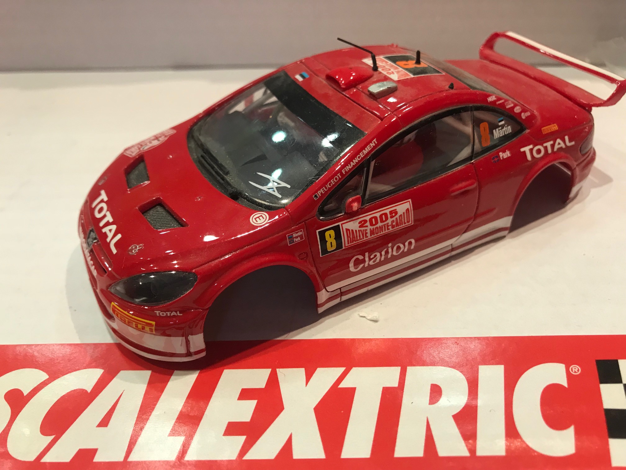 scalextric carroceria usado peugeot 305