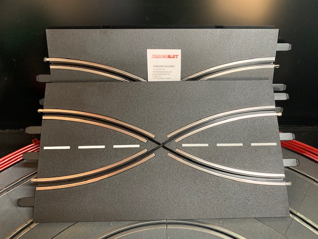 carrera digital 20517n 132 &124 2x cambio de carril