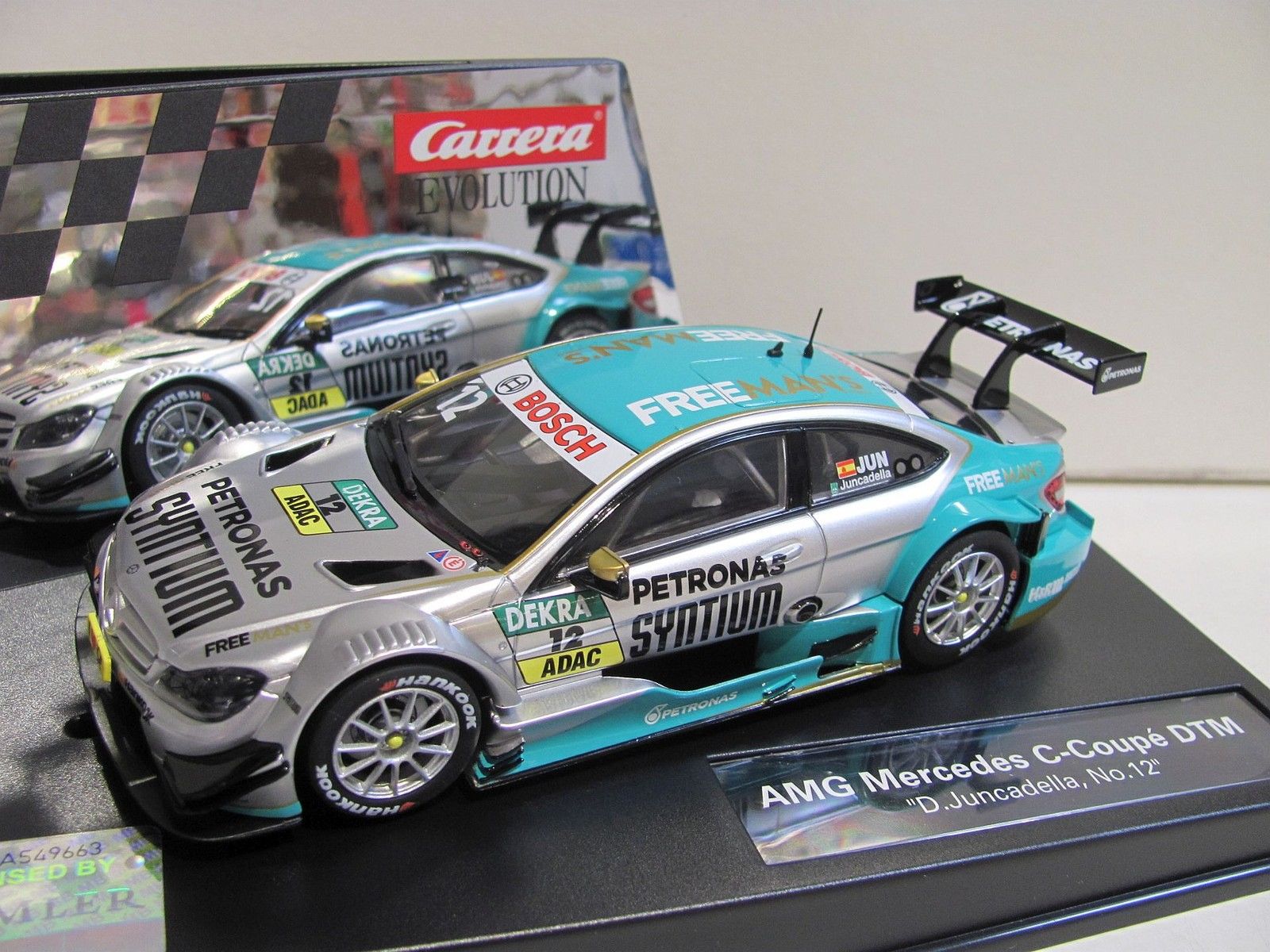 carrera evolution 27510 amg mercedes c-coupe dtm "d. juncadella