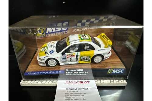 msc msc-6030 subaru wrc rally lana 2001 msc msc-6030 subaru wrc rally lana 2001
