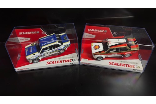 lote rallye14 scalextric abarth 131 talavera & abarth 131 w.rohl