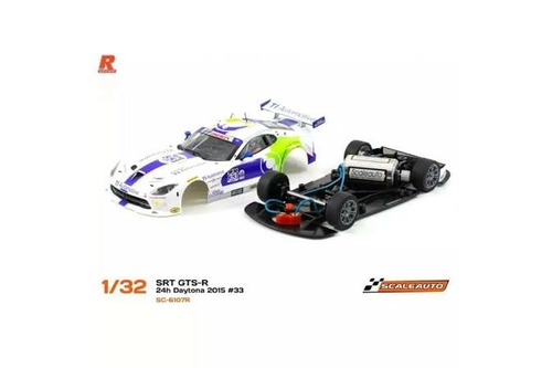 scaleauto sc-6107r dodge viper srt gts-r 24h daytona 2015 n.33