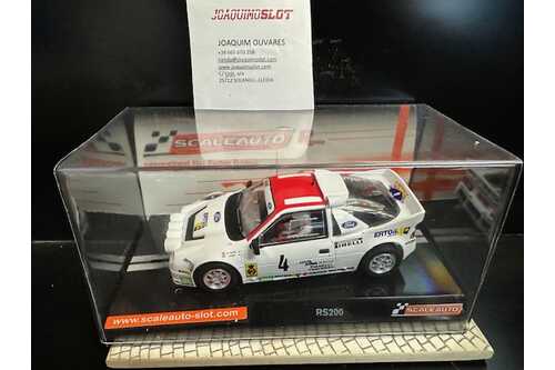 scaleauto sc6300r ford rs200 rally costa brava1986 #4 a. zanini