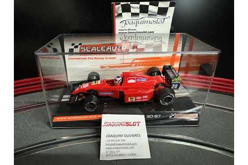 scaleauto sc-6310 formula 90-97 - 1991 red #28