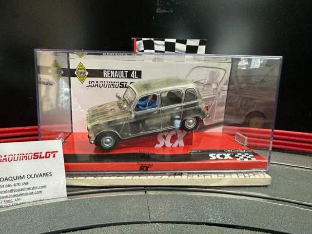 renault 4l transparente coche edición esp 25 unid joaquimoslot