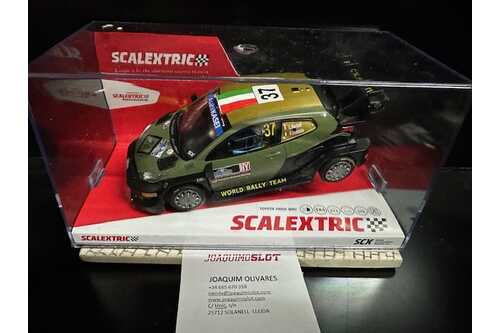 scalextric u10535s300 toyota yaris wrc bertelly #37