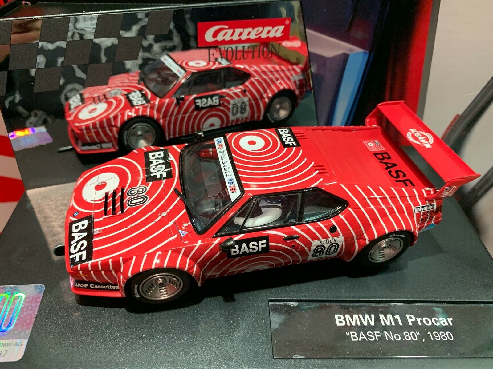 carrera evolution 27567 bmw m1 procar 1980-basf