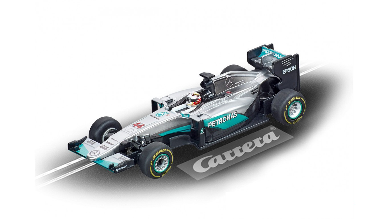 carrera go!!! 64088 mercedes f1 w07 hybrid "l.hamilton, no.44"