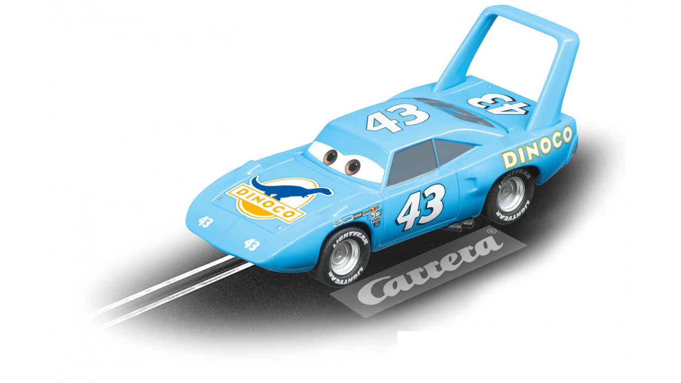 carrera go!!! 64107 disney/pixar cars strip "the king" weathers