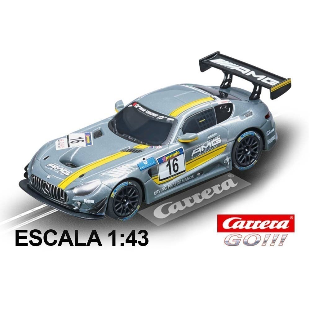 carrera go!!! 64061 mercedes-amg gt3 no 16
