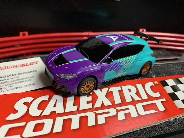 scalextric compact seat leon cupra exclusivo de circuito 2022