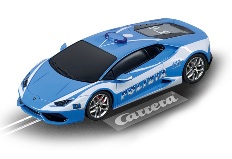 carrera go!!! 64030 lamborghini huracán lp 610-4 "polizia"