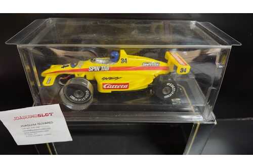 carrera 1/24 20415 exclusive indy car gelb f1 #34
