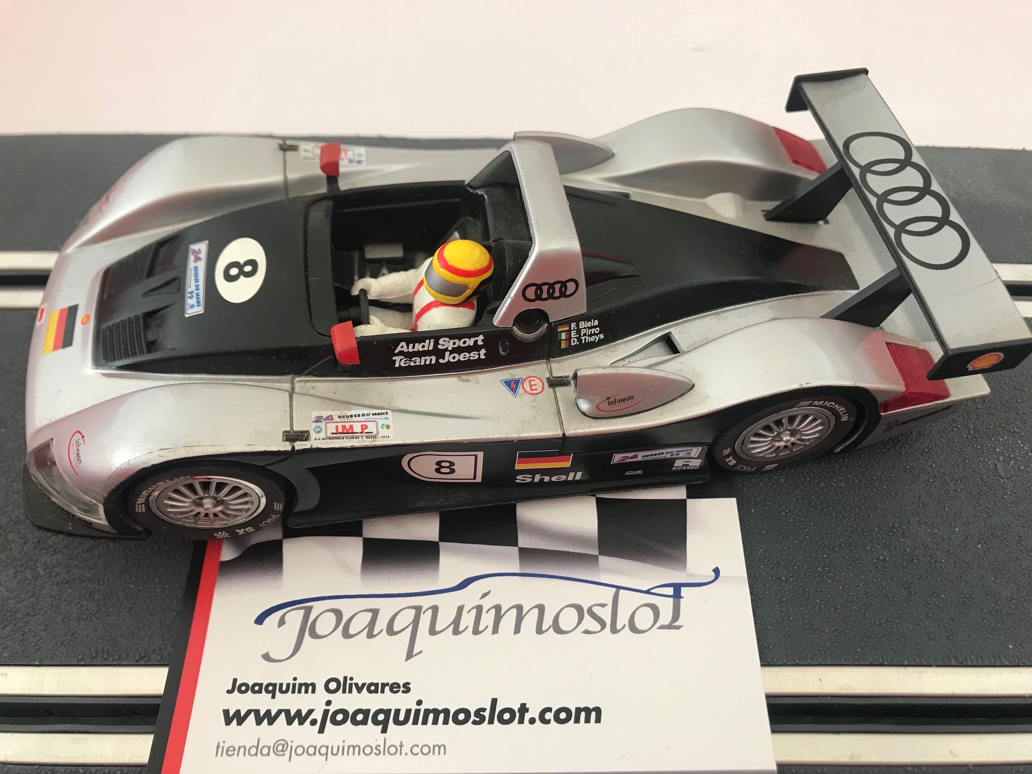 carrera evolution audi 24 lemans #8