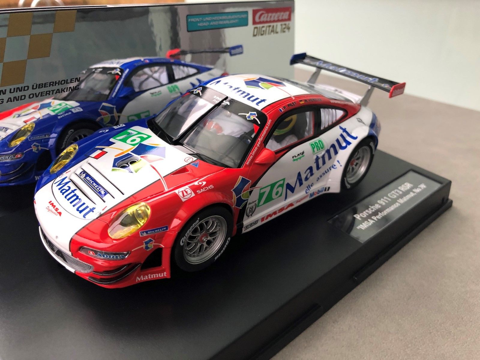 carrera digital 124 23863 porsche 911 gt3 rsr imsa matmut