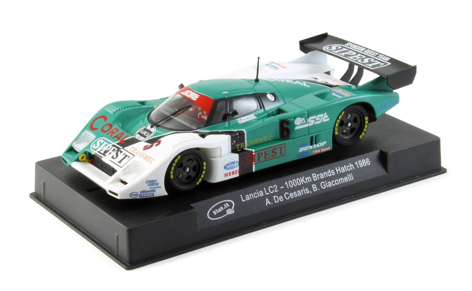 lancia lc2 #6 1000km brands hatch 1986