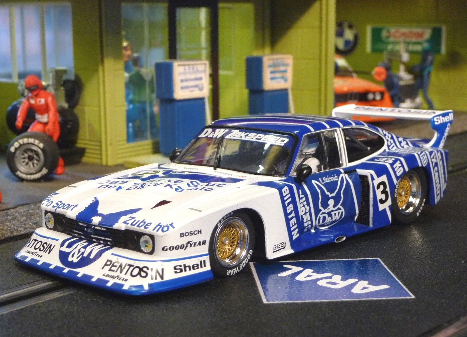 sideways capri zakspeed gr.5 - d&w team drm nürburgring eifelren