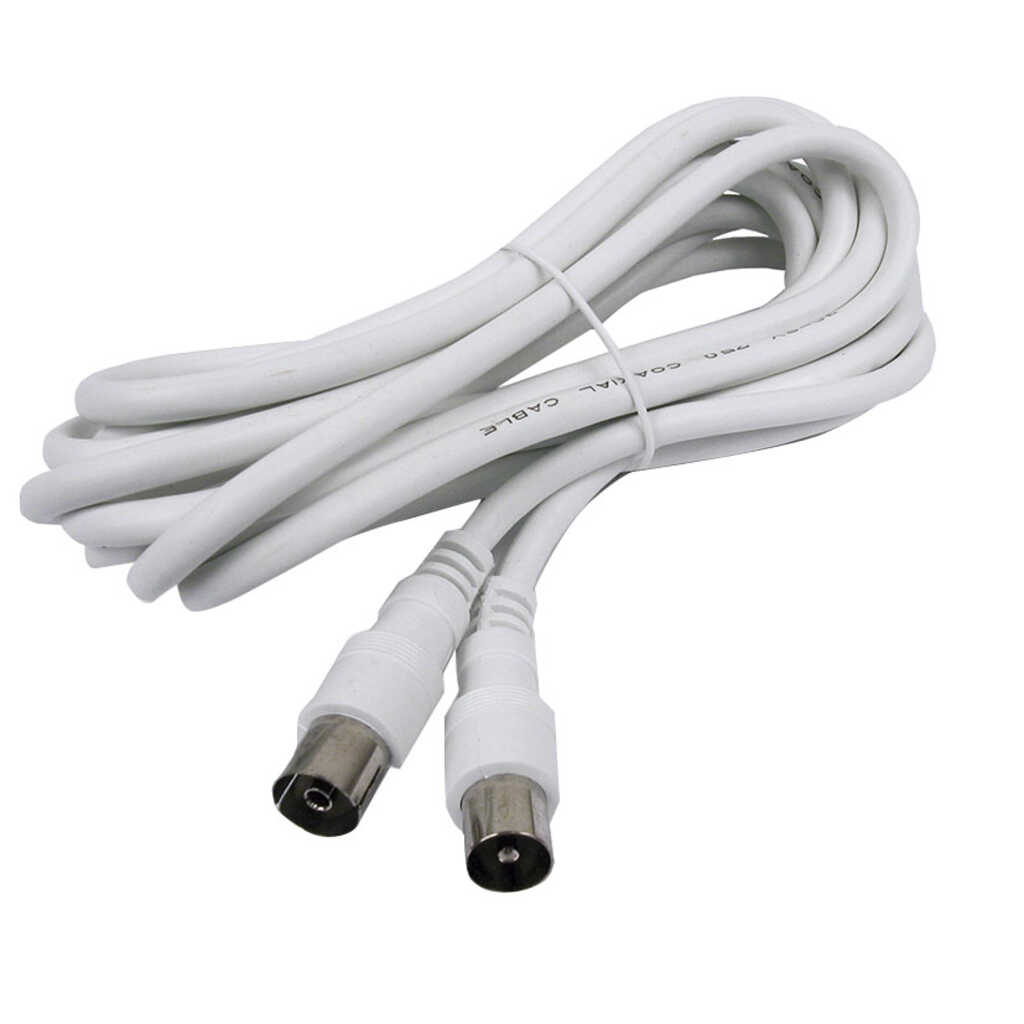 *CABLE CONEX ANTENA TV 1,5 BLANCO *CABLE CONEX ANTENA TV 1,5 BLANCO