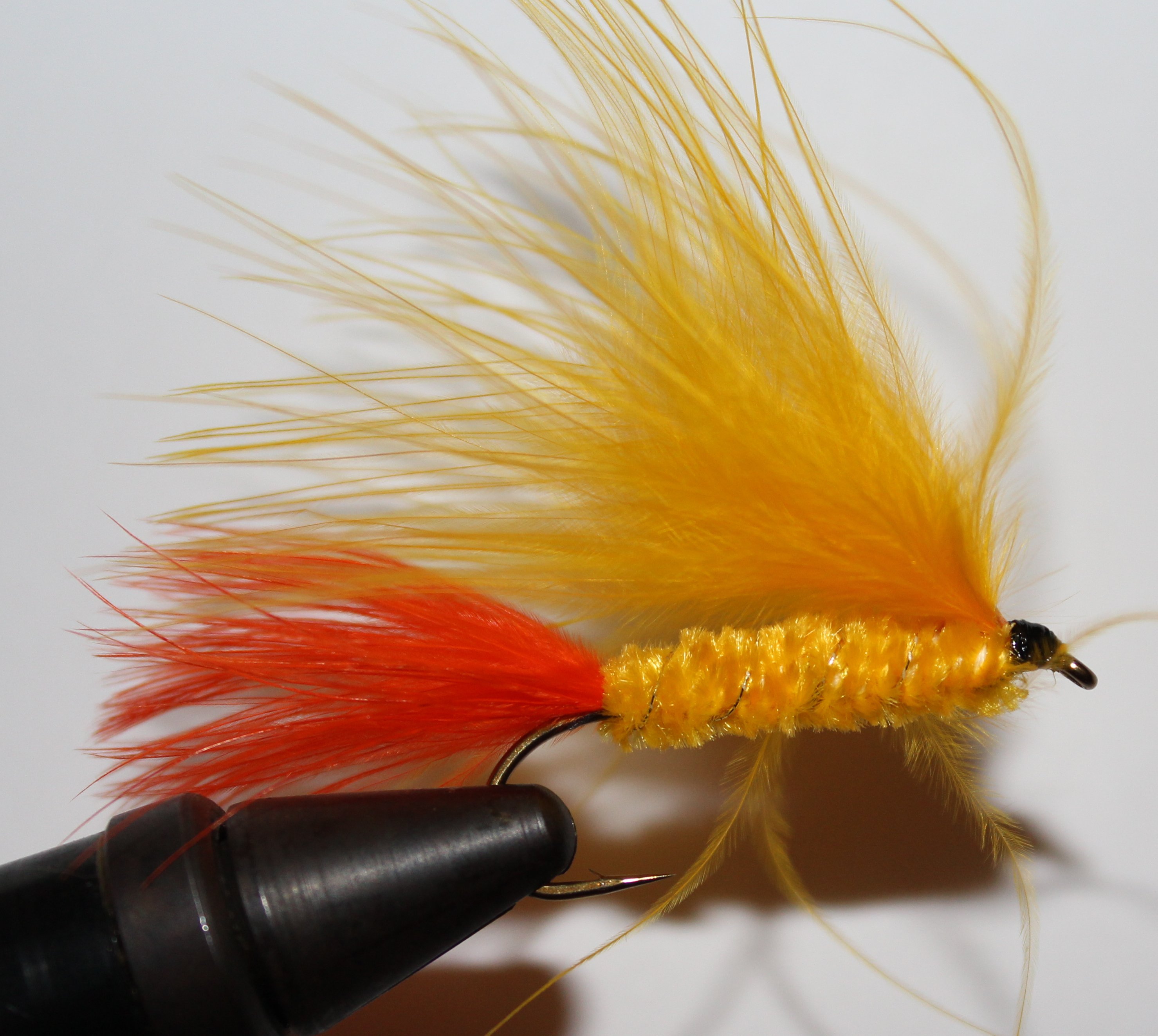 STREAMER MARABOU AMARILLO Nº4