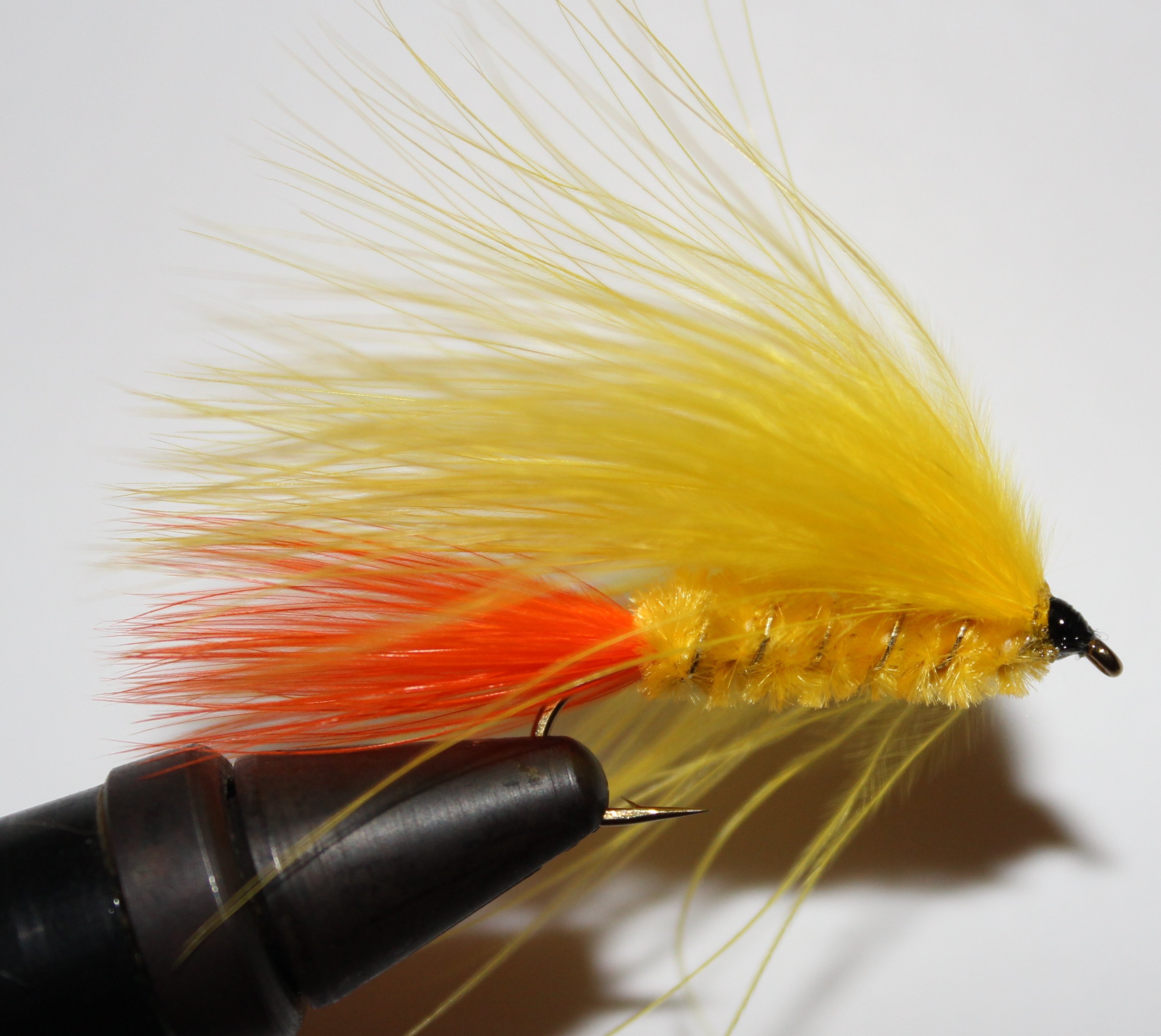 STREAMER MARABOU AMARILLO Nº6