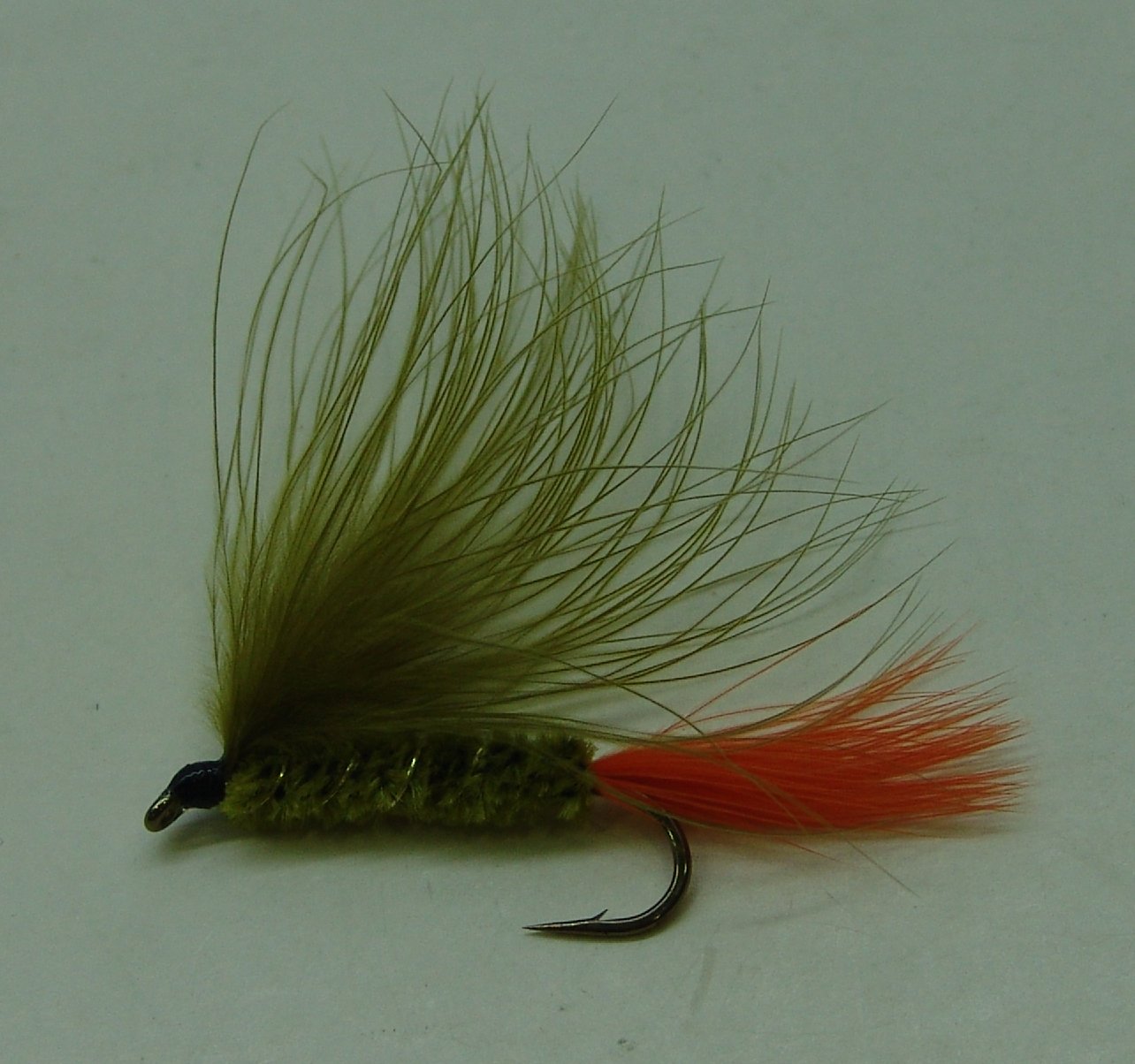 STREAMER MARABOU OLIVA Nº6