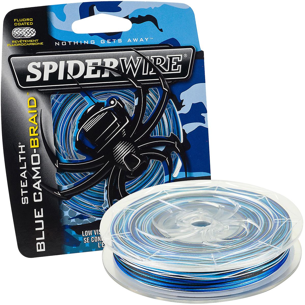 SPIDERWIRE STEALTH BLUE CAMO 137M - 0,12mm 7,1KG (MULTICOLOR)