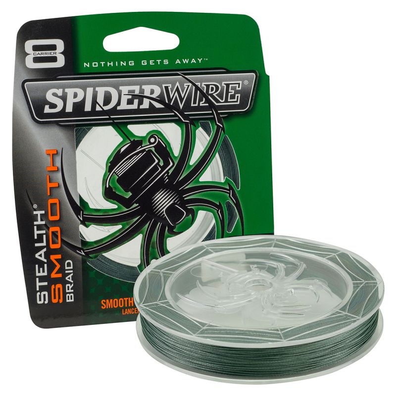 SPIDERWIRE STEALTH SMOOTH 8 MOSS GREEN 150M 0,17mm 15.80kg