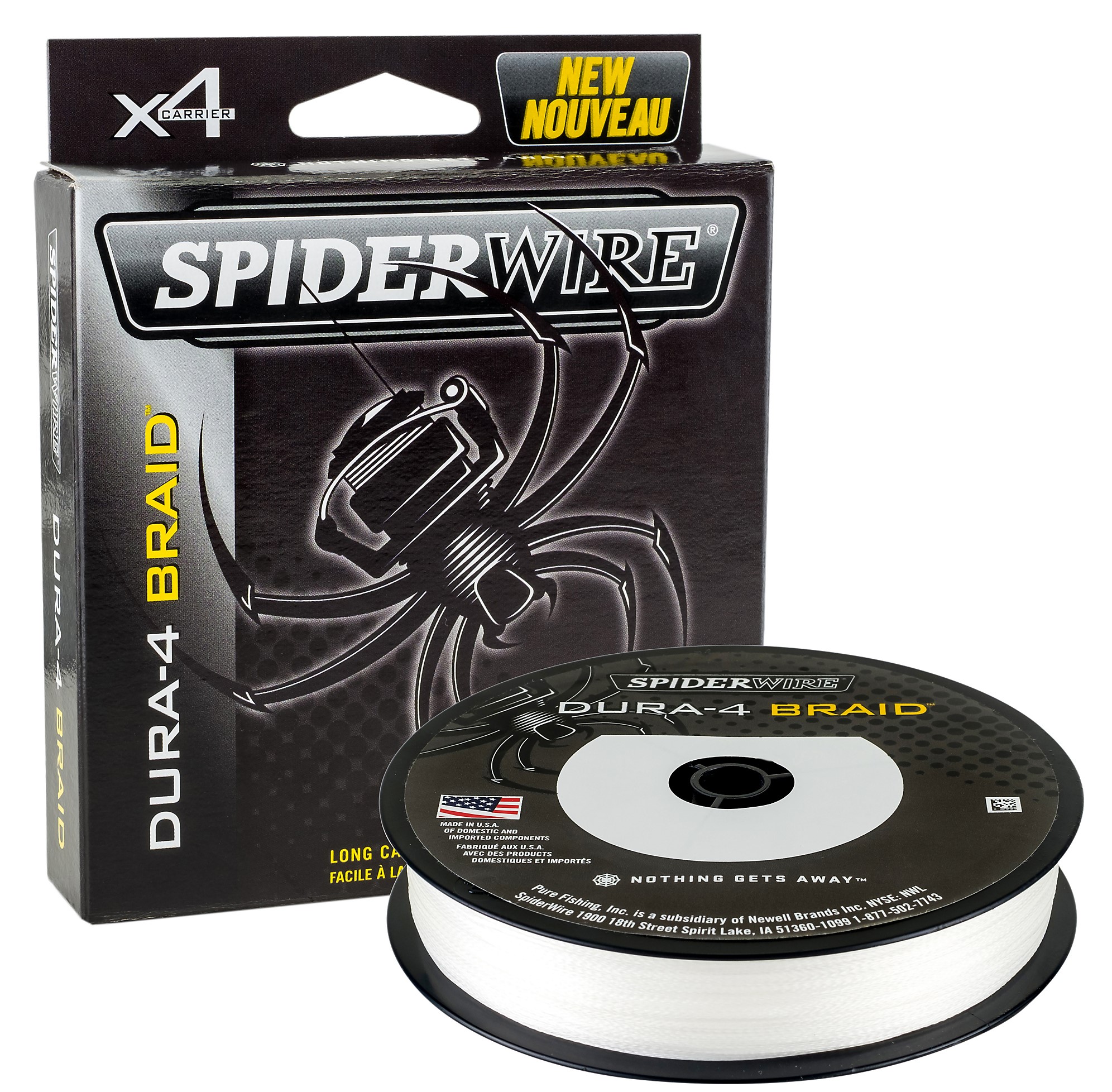 SPIDERWIRE DURA 4 300M TRANSLUCENT - 0,20mm 17kg
