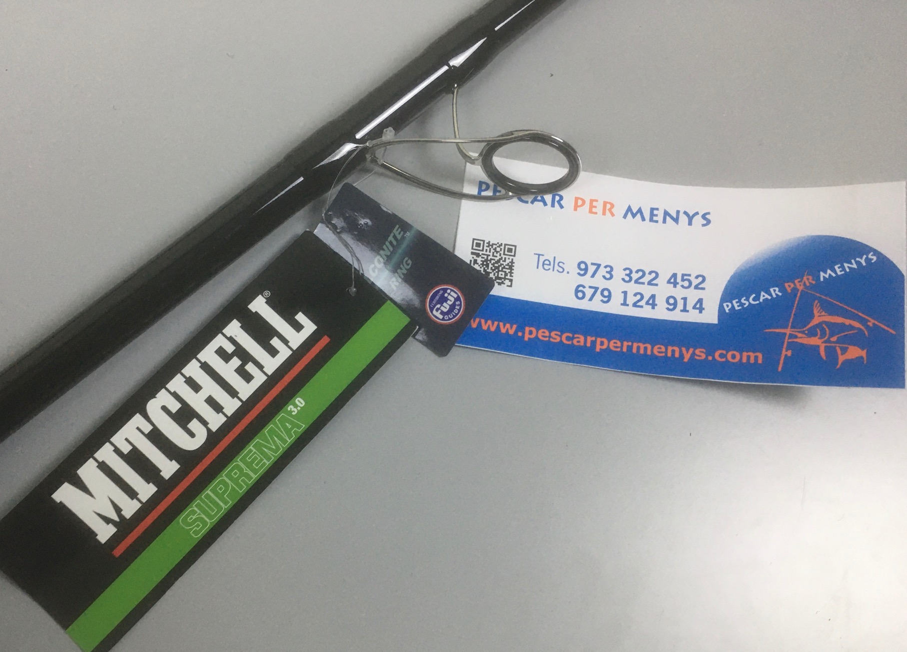 CAÑA MITCHELL SUPREMA 3.0 SURF MASTER 420 180G (HIBRIDA)