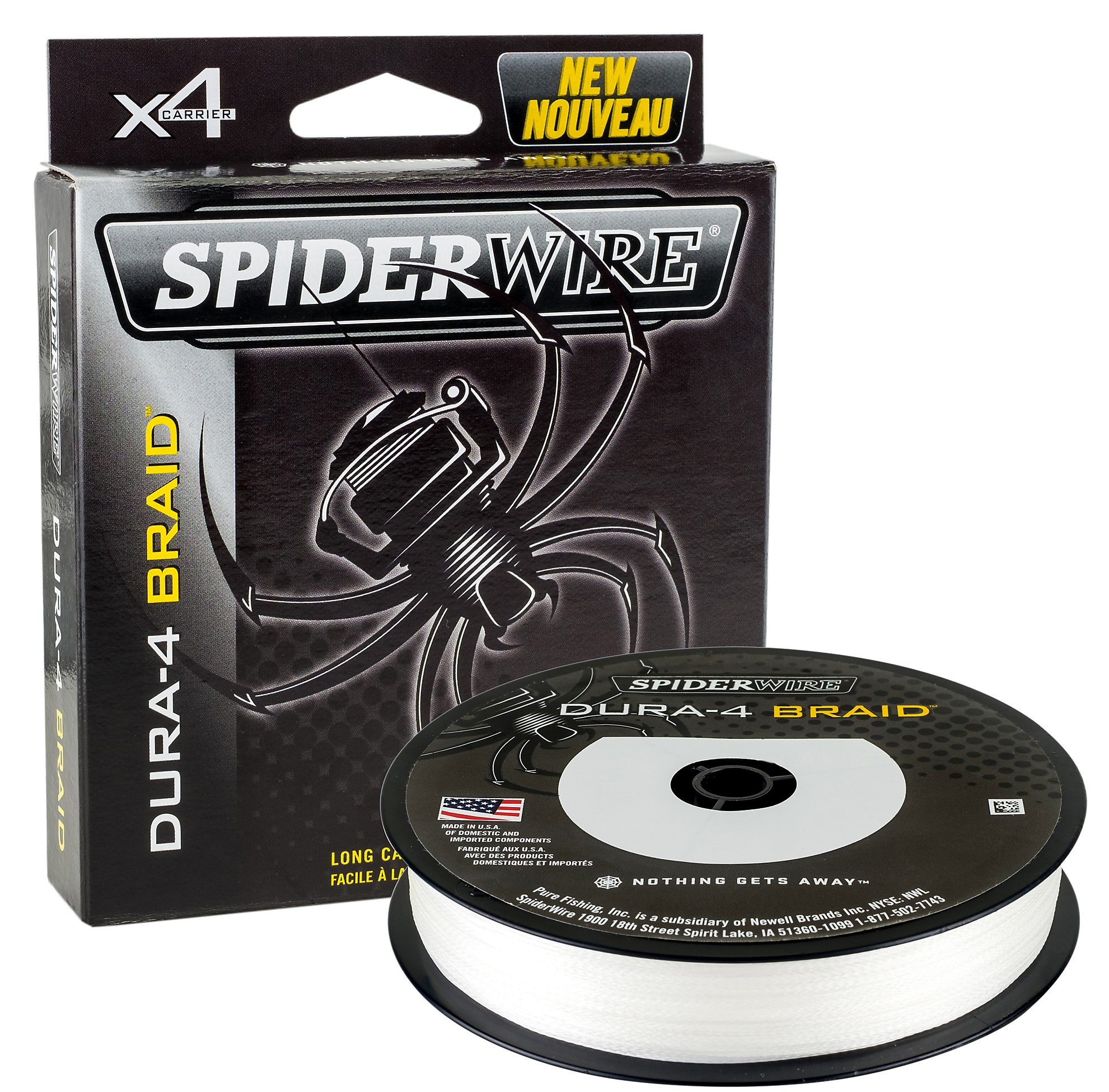 SPIDERWIRE DURA 4 300M TRANSLUCENT - 0,35mm 36kg