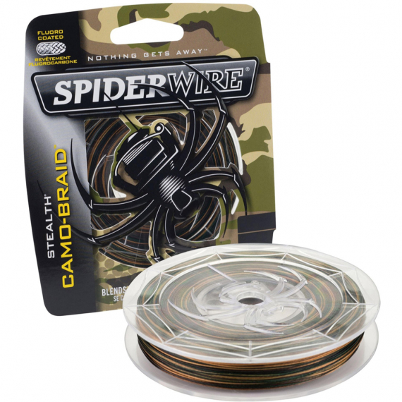 SPIDERWIRE STEALTH SMOOTH 8 CAMO-BRAID 150M 0.20mm 20KG (MULTICOLOR)