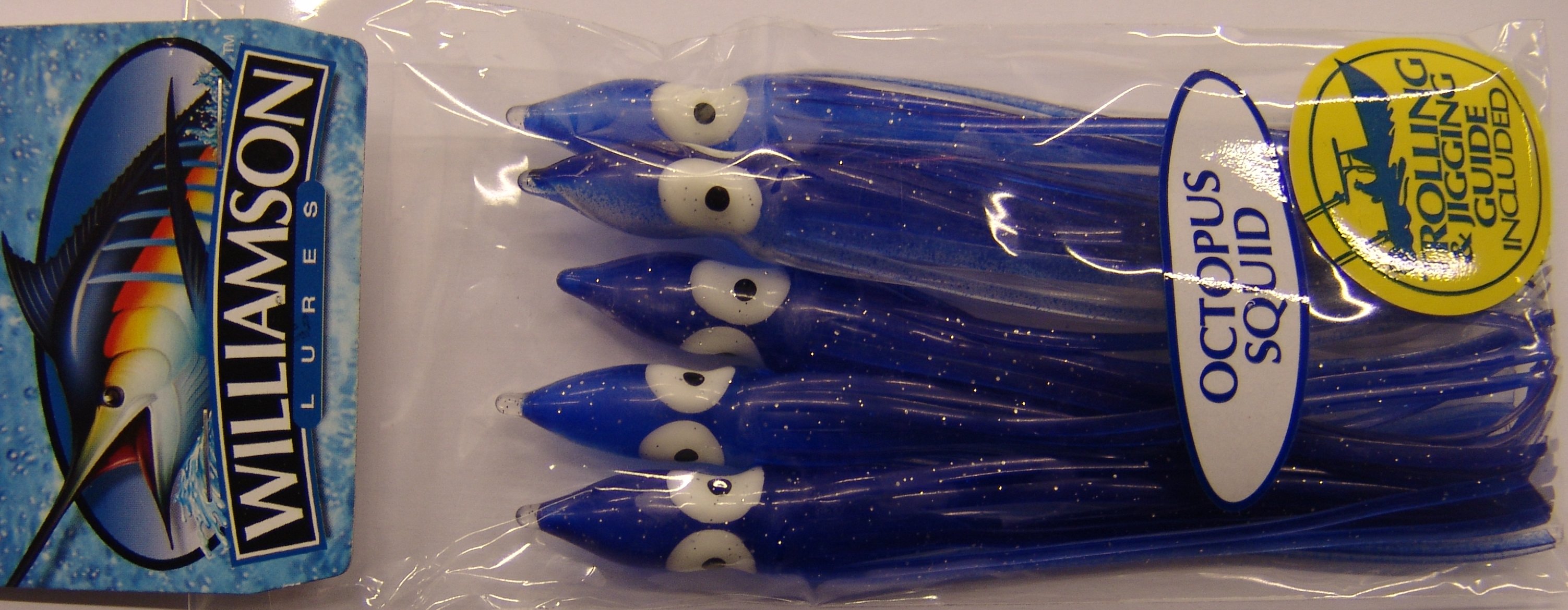 OCTOPUS SQUID 5.25"/13cm col. BLC (5unidades)