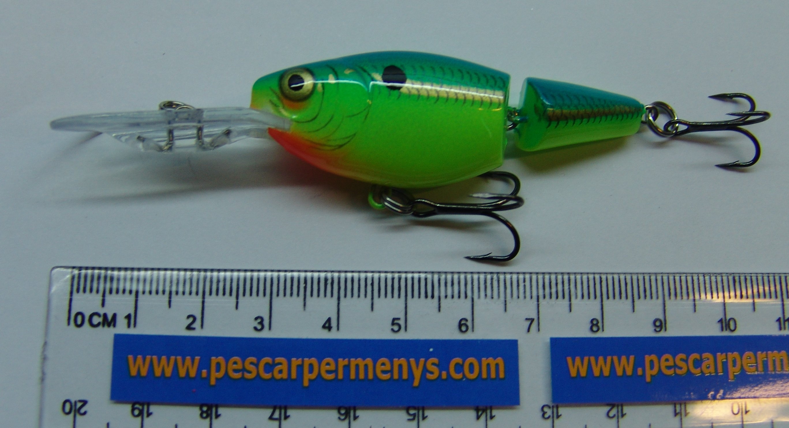 RAPALA SHAD RAP ARTICULADO 05 CM PRT