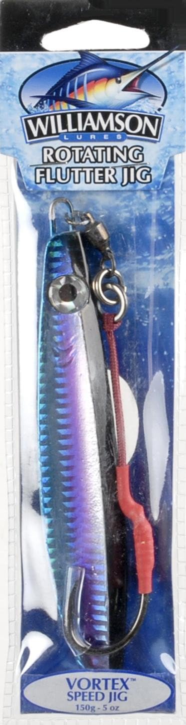WILLIAMSON VORTEX SPEED JIG 150 GR BLKPRPL