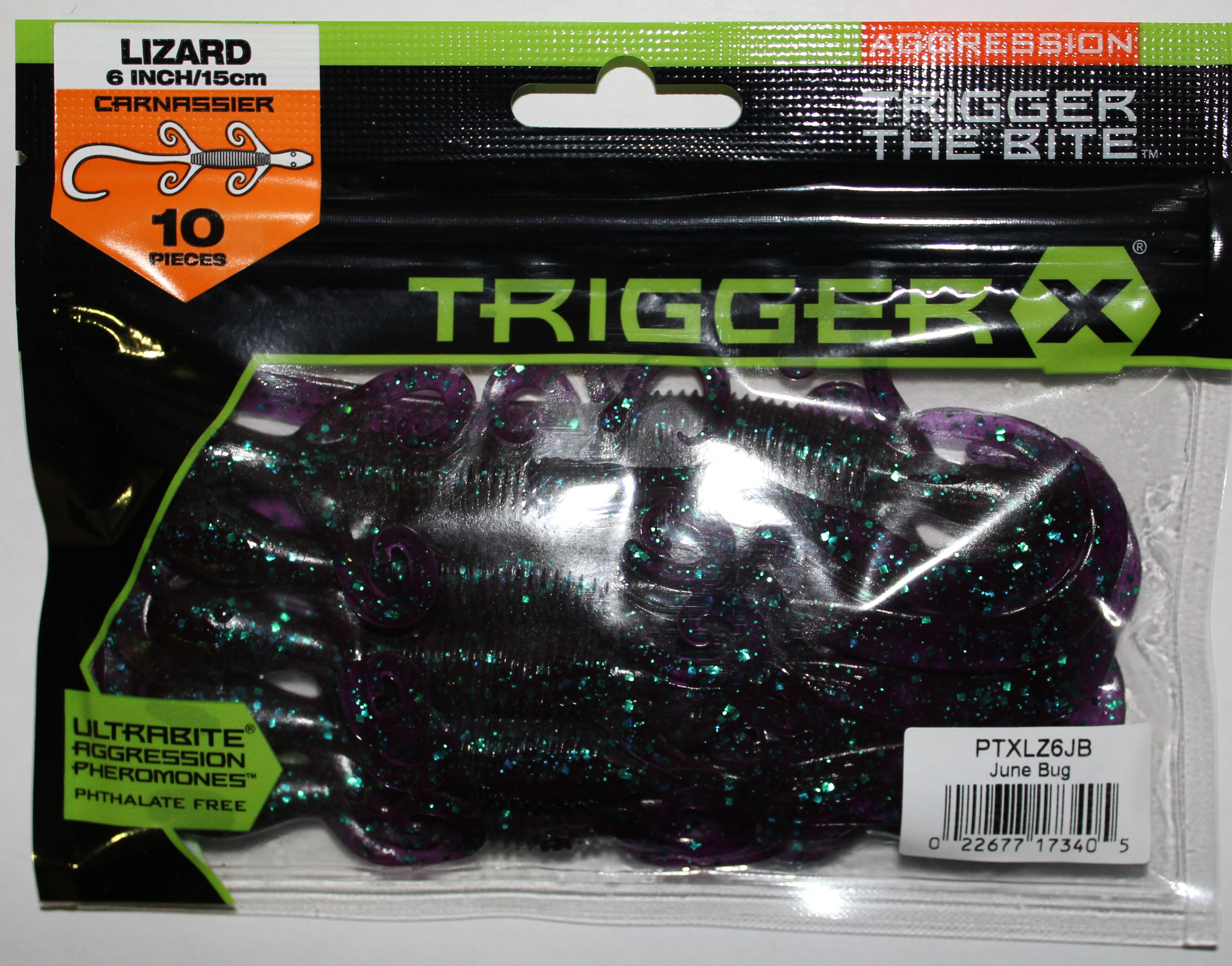 VINILO TRIGGER X LIZARD 15 CM  6" JB