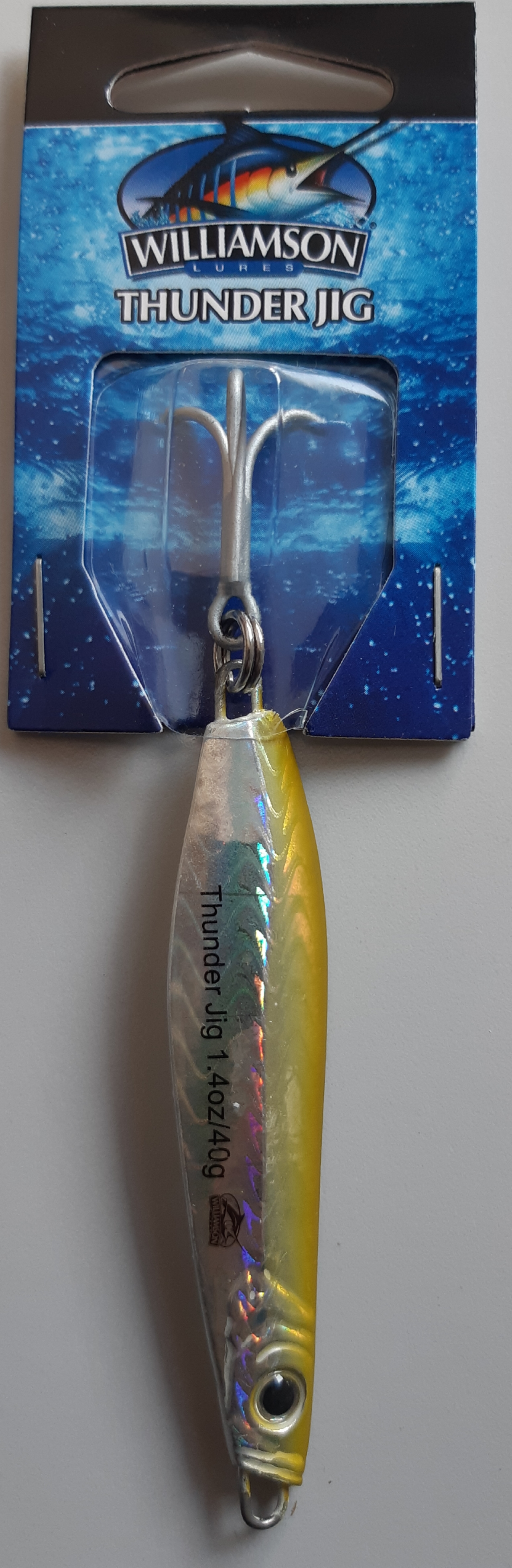 WILLIAMSON THUNDER JIG 40OG