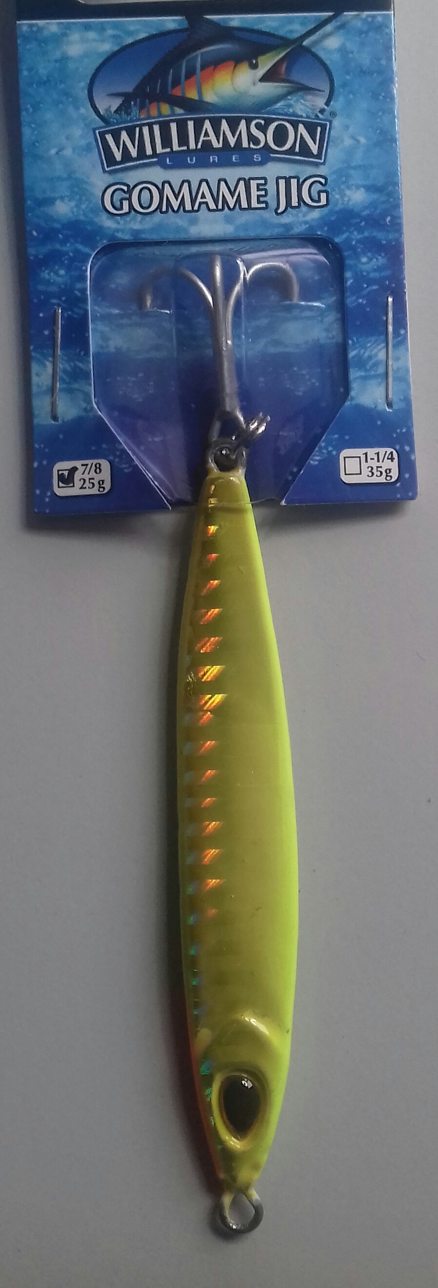 WILLIAMSON GOMAME JIG 25 SCH
