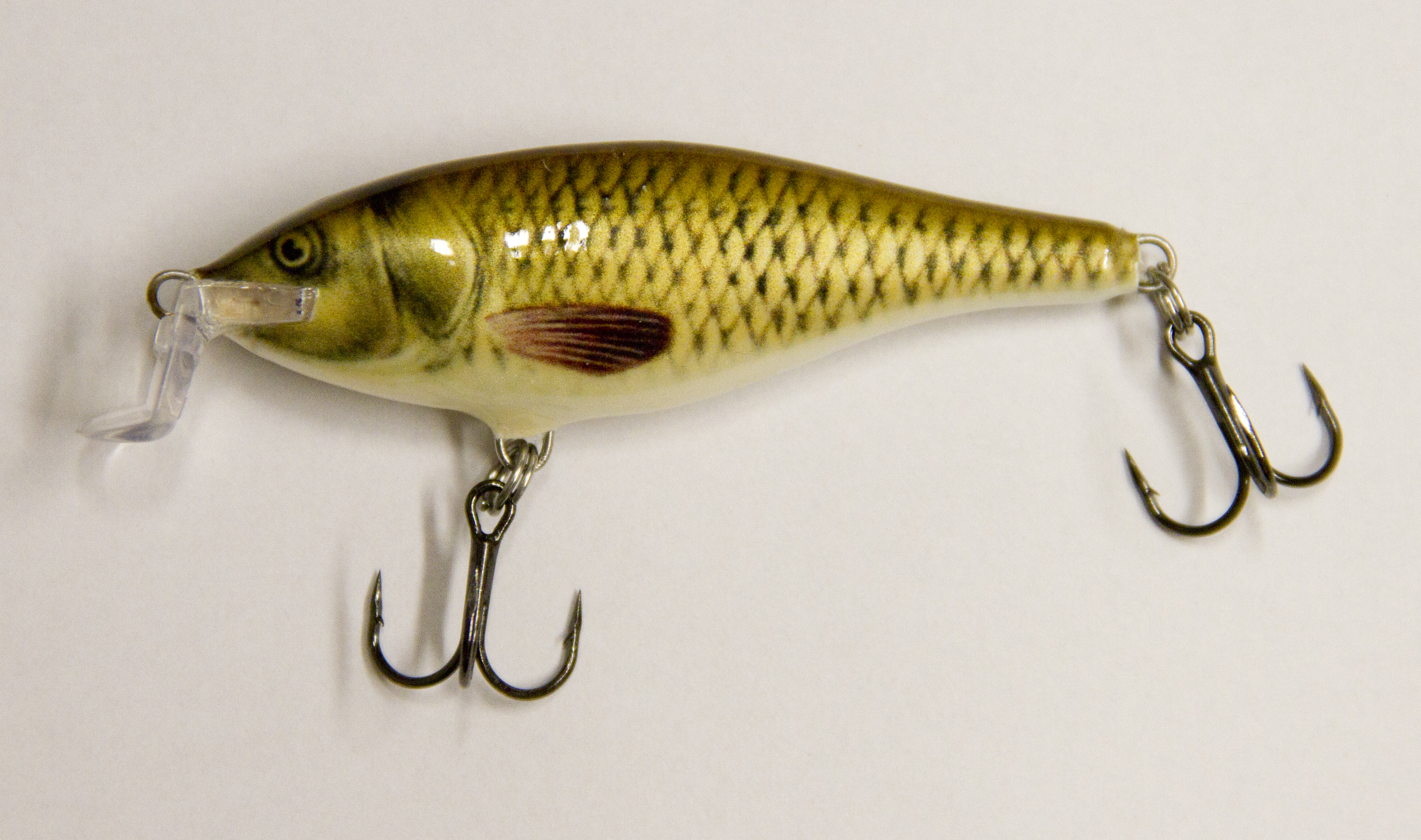 RAPALA SHAD RAP MEDIA AGUA 09 CM CARP