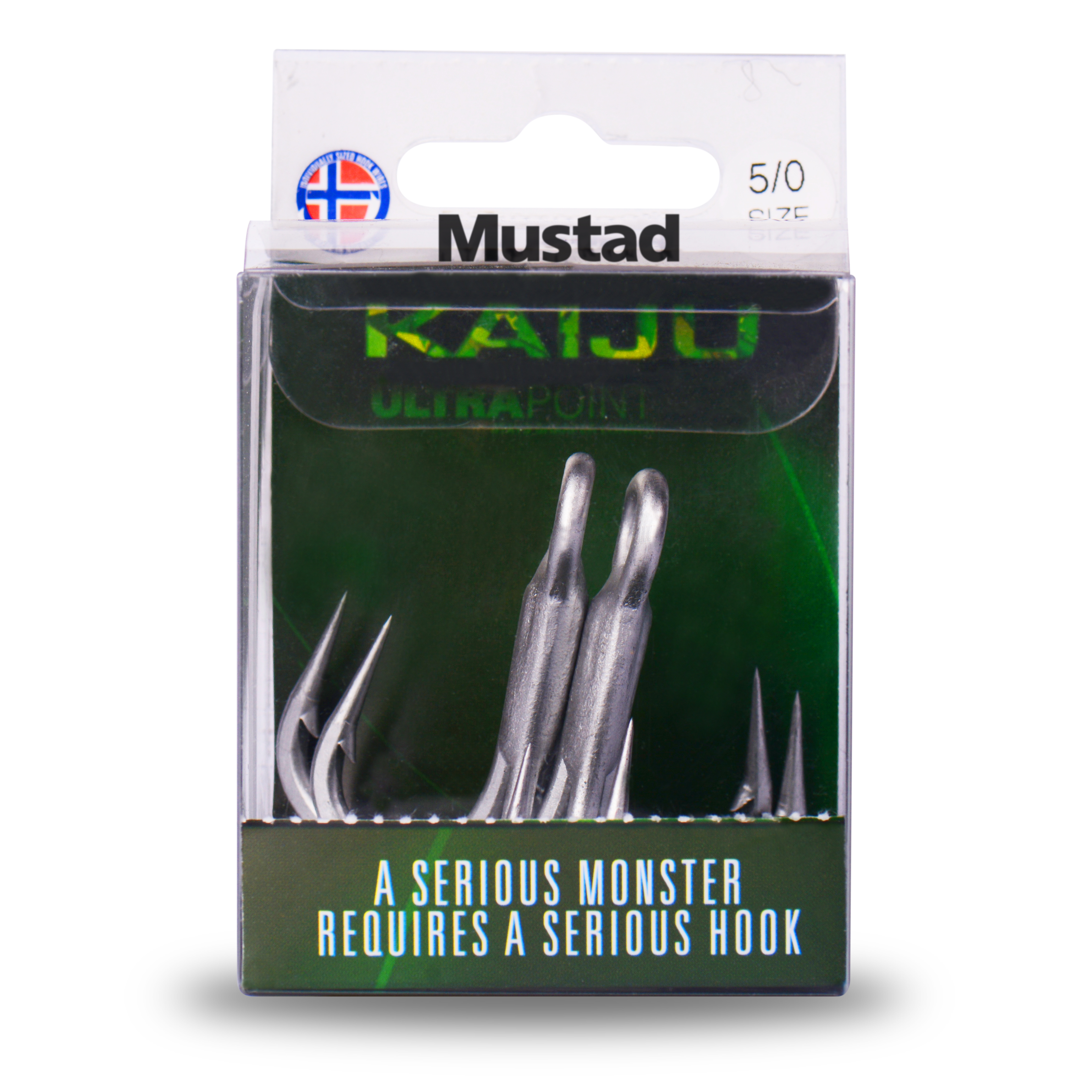 ANZUELO MUSTAD TRIPLE ULTRA 36328NPDS 5/0 (2 unid)