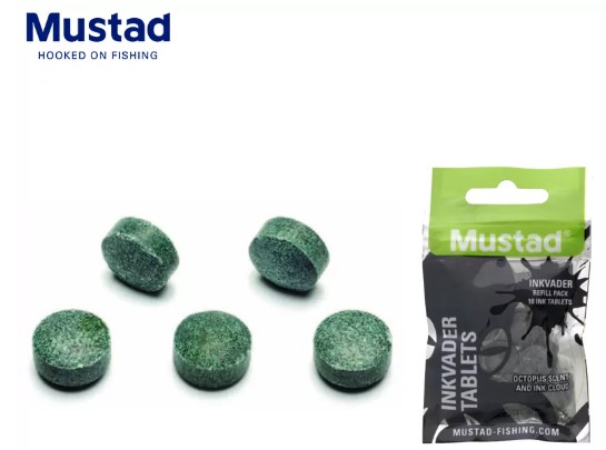 TINTA PULPO MUSTAD INKVADER OCTOPUS (10 unidades)