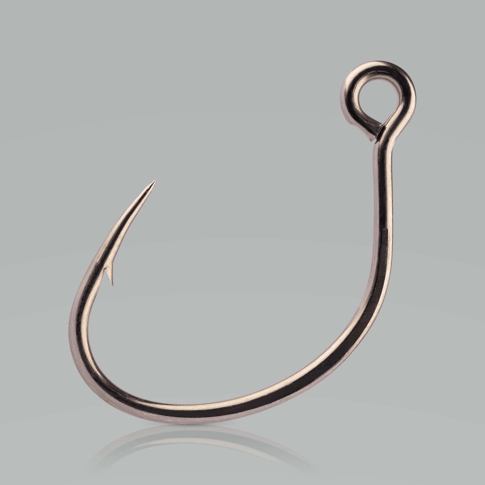 ANZUELO MUSTAD RUTHLESS IN-LINE SINGLE  10850 AP-TS 4/0 (5 unidades)