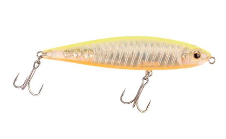 MUSTAD VERTEBRATA TOP WATER 75  GOLD CHART