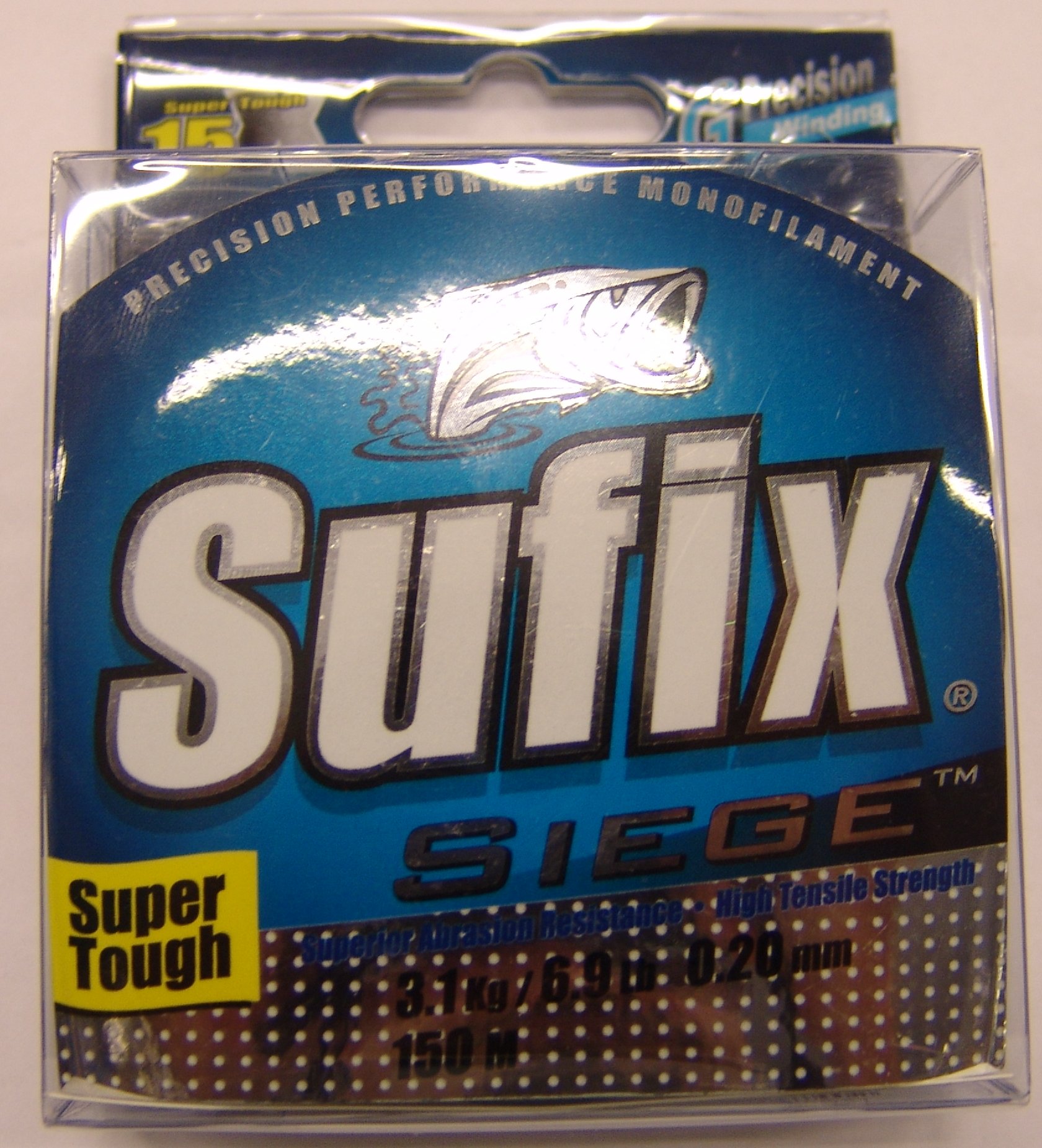 NYLON SUFIX SIEGE 150M 0.20 VERDE 3.1kg