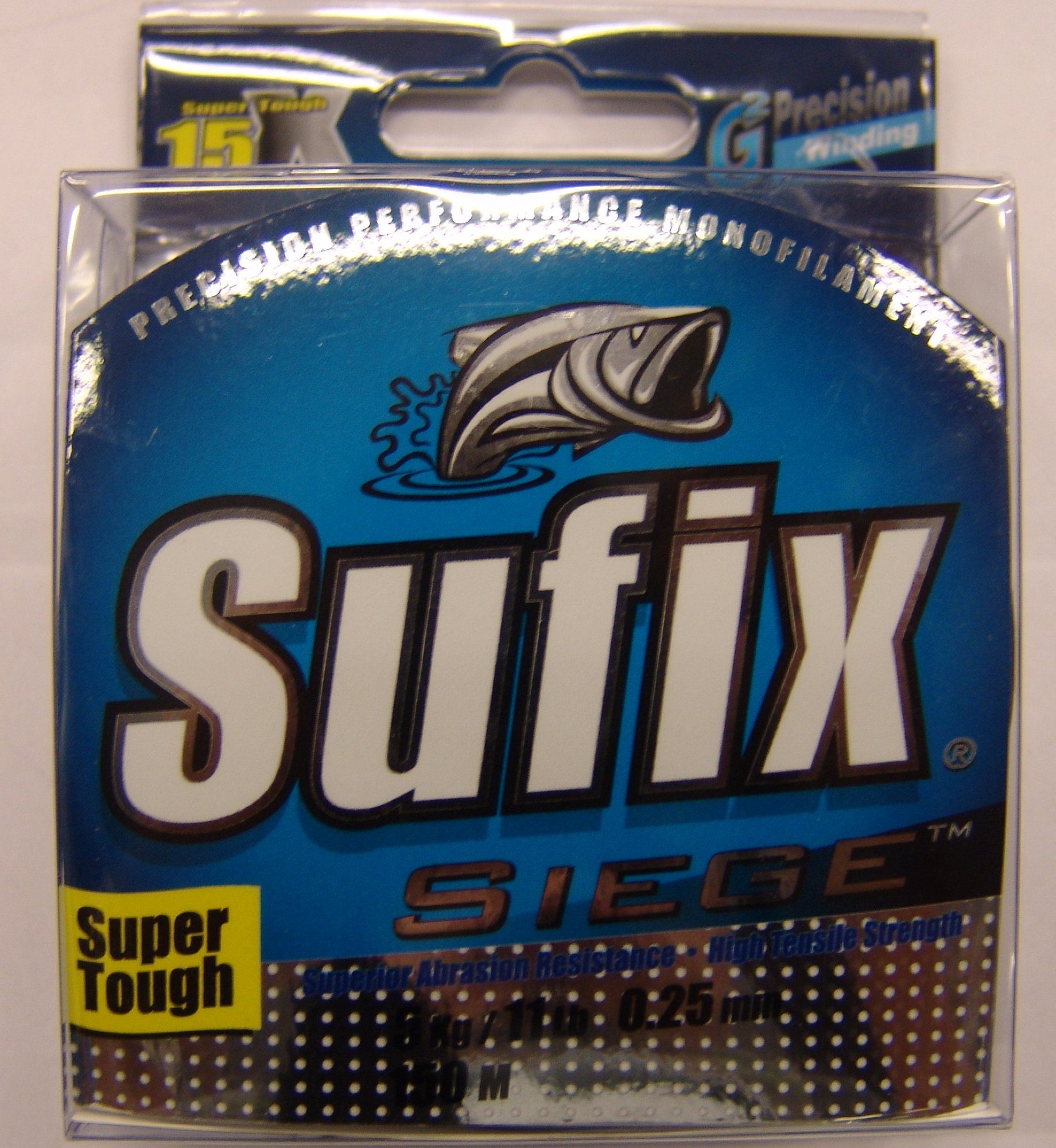 NYLON SUFIX SIEGE 150M 0.25 VERDE 5kg