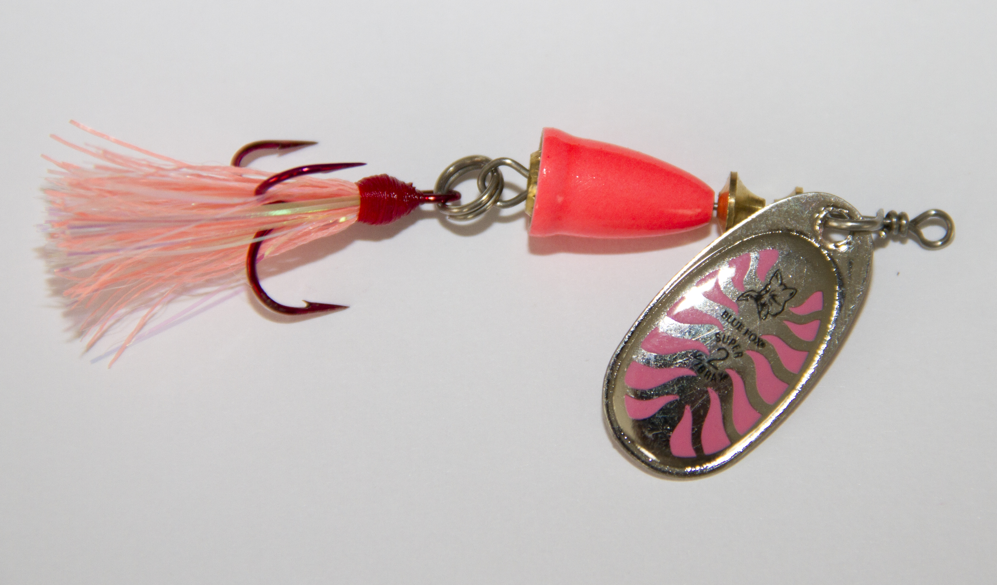 CUCHARILLA VIBRAX FLUORESCENTE Nº2 GLPO