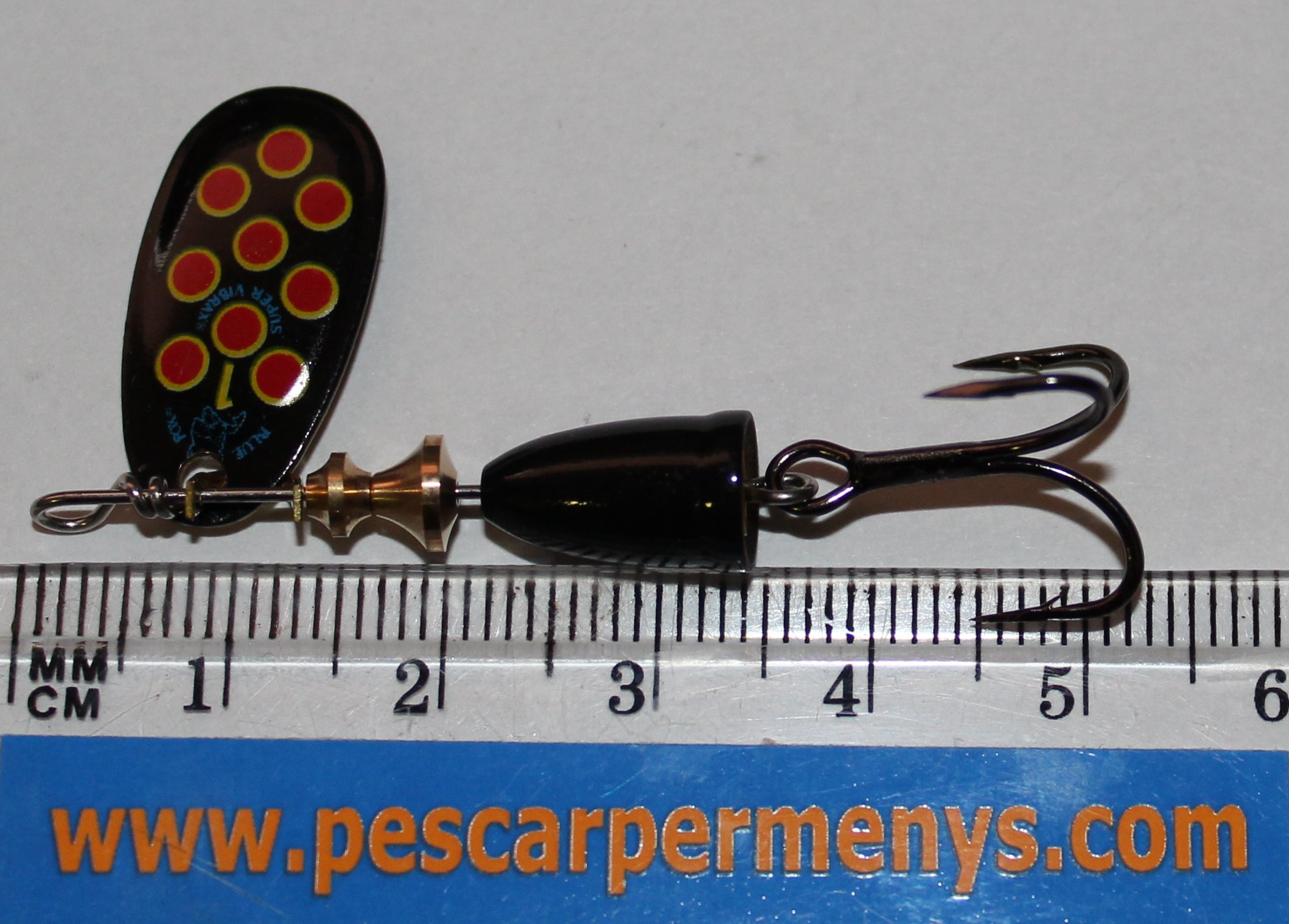 CUCHARILLA VIBRAX HOT PEPPER Nº1 BYR