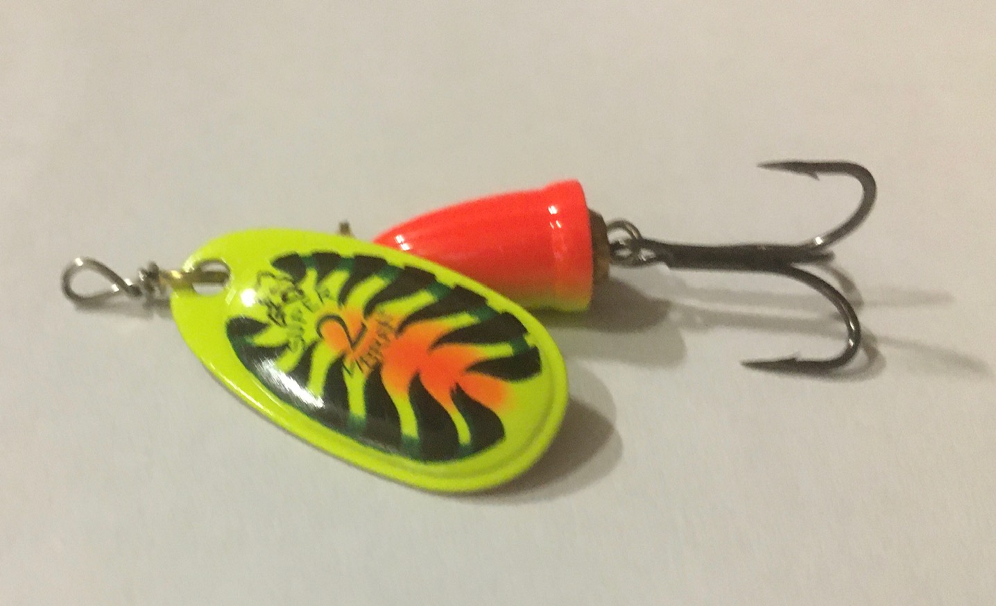 CUCHARILLA VIBRAX FLUORESCENTE Nº2 FT