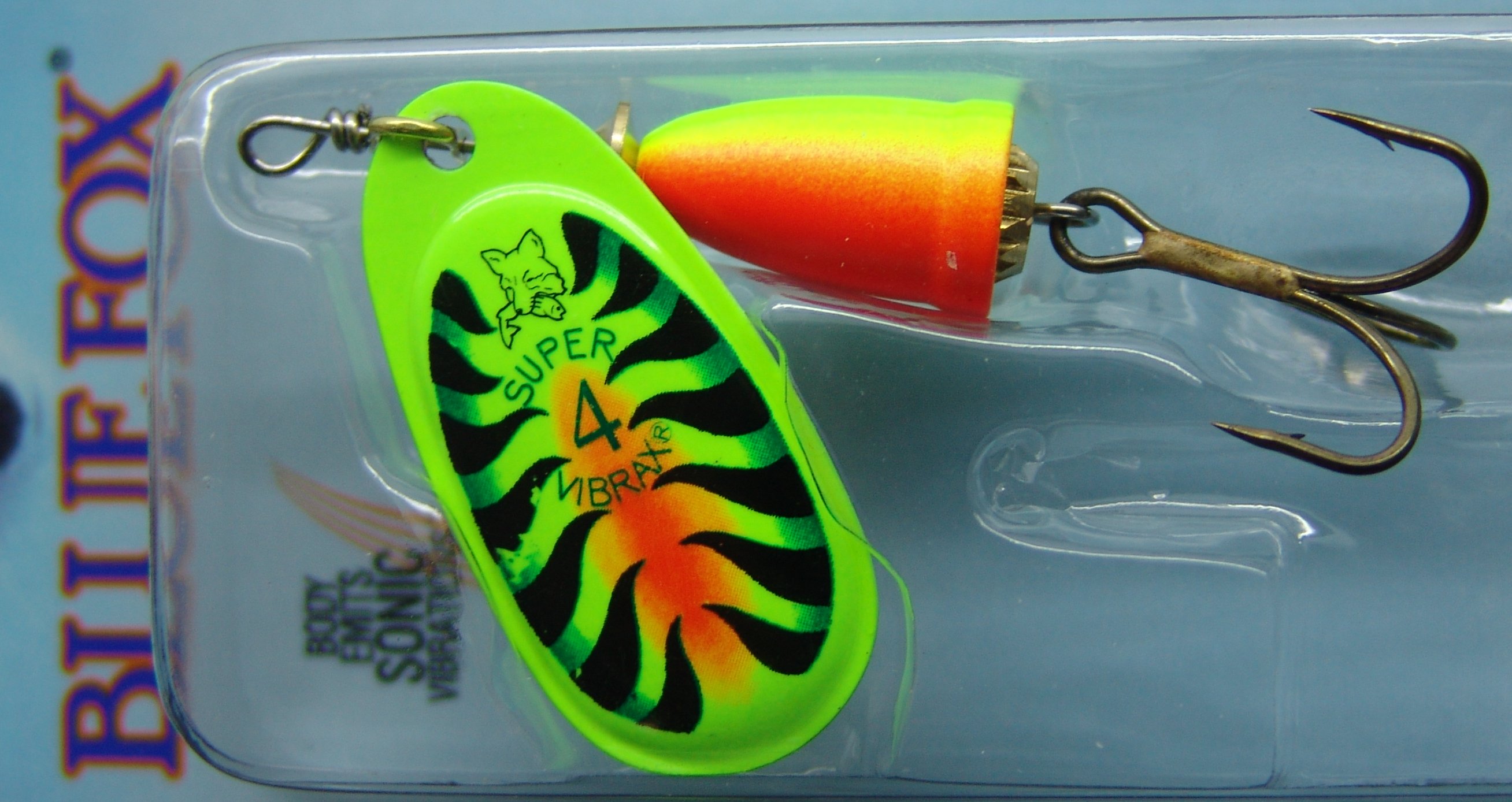 CUCHARILLA VIBRAX FLUORESCENTE Nº4 FT