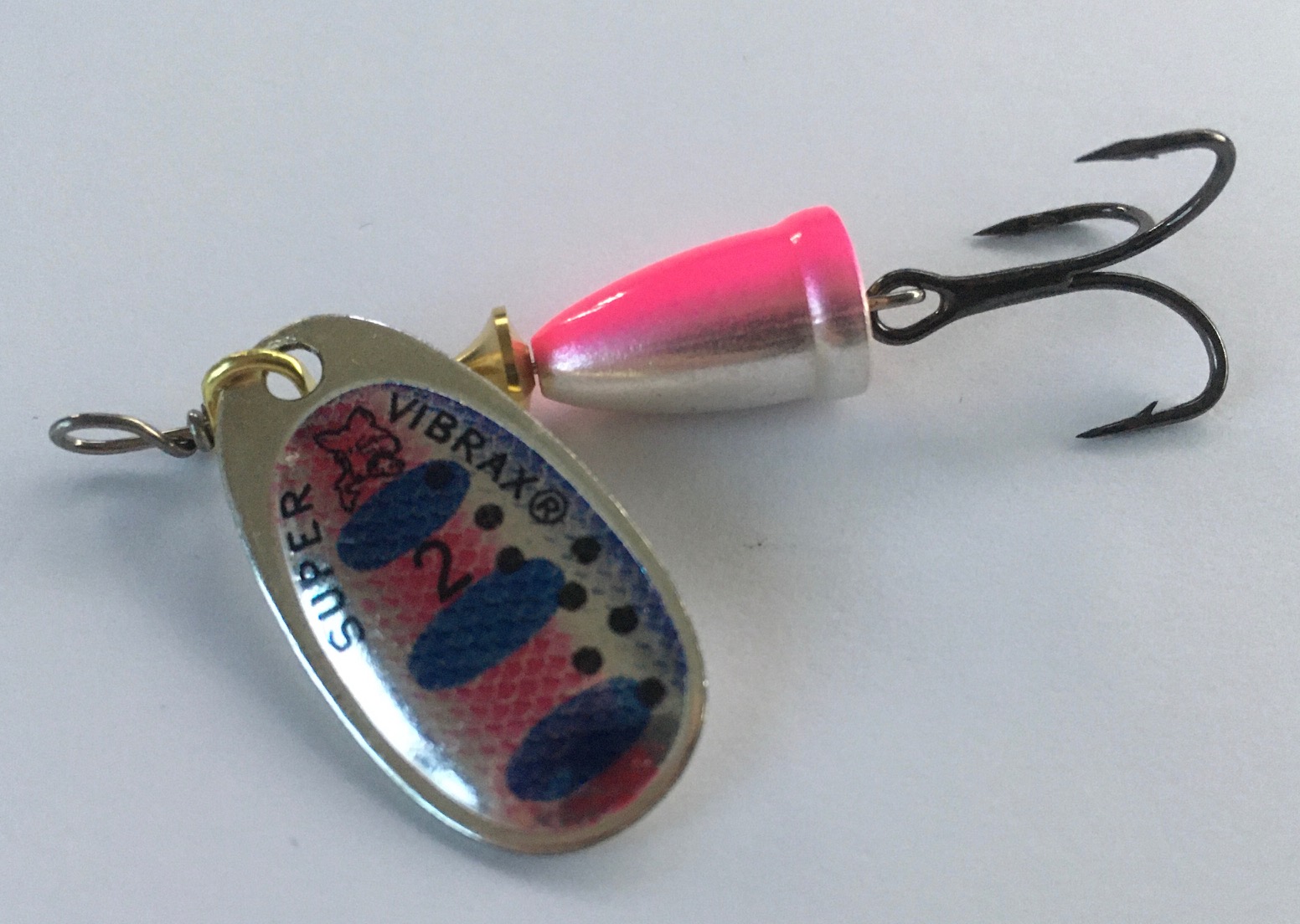 CUCHARILLA VIBRAX FLUORESCENTE Nº2 RT