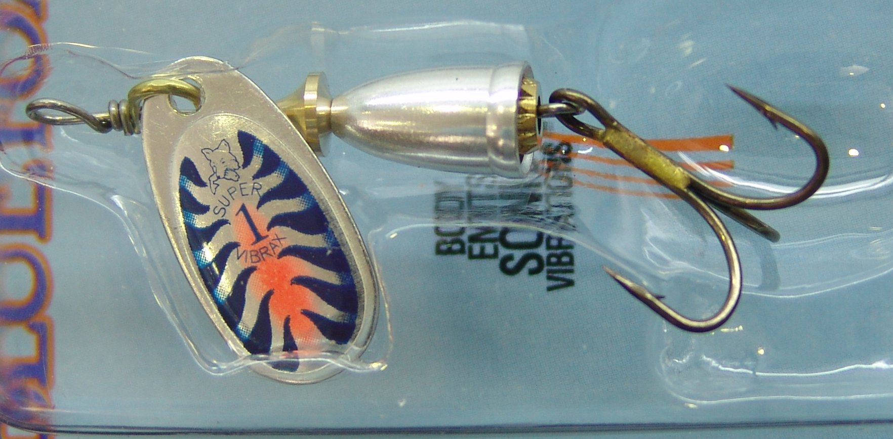CUCHARILLA VIBRAX FLUORESCENTE Nº1 BT